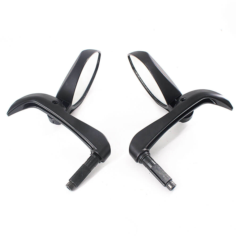 Motorcycle Universal 3 in 1 Folding Bar End Mirrors with Lever Guard Fit 7/8