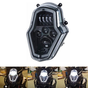 LED Headlight Assembly Headlamp With Daylight Running Light DRL For KTM 1050 1090 1190 1290 ADVENTURE - pazoma