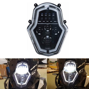 LED Headlight With Daylight Running Light DRL Headlamp Assembly For KTM 1090 1190 1050 1290 Adventure 2015-2019 ADV - pazoma