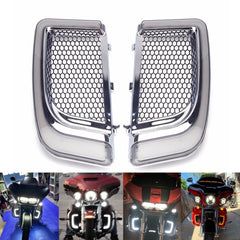 Tracer LED Running Light/Turn Signal Fairing Lower Grills for Harley  Touring Trike Road Street Electra Glide Ultra Classic Limited CVO Tri