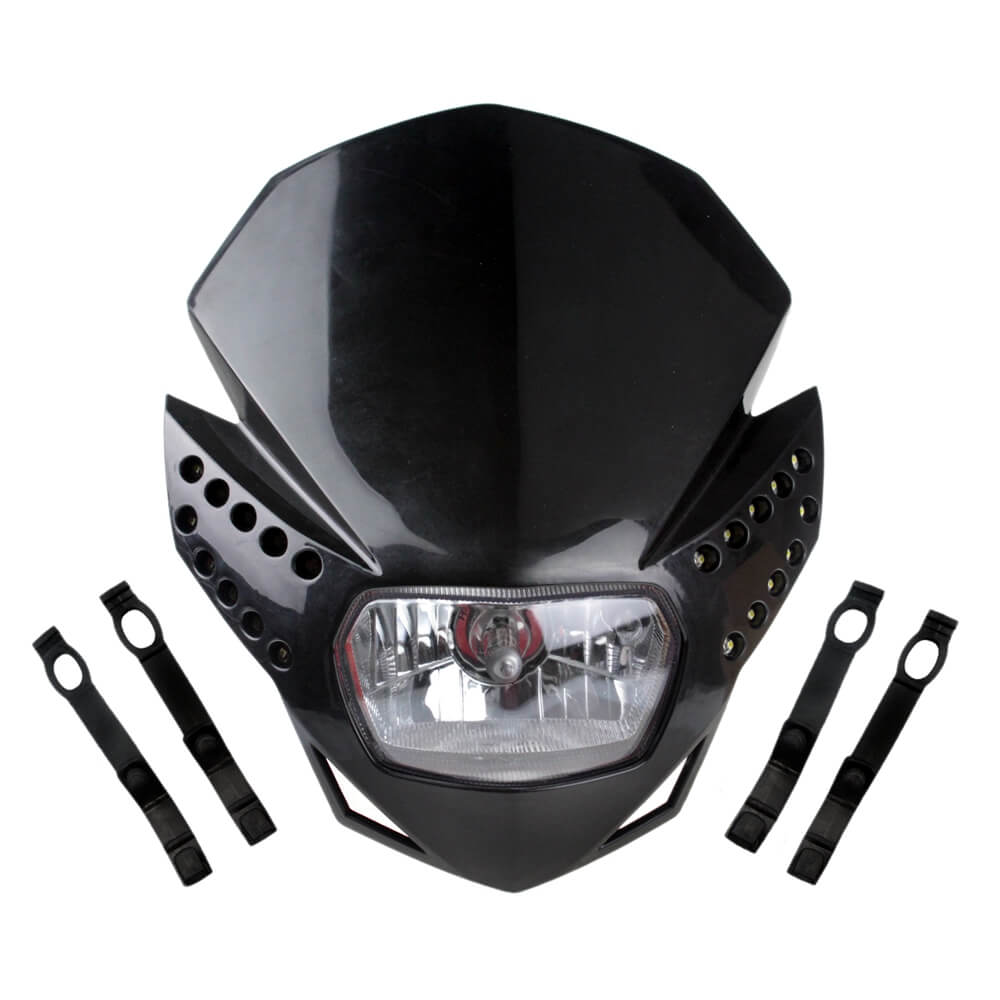 Enduro Cross Dual Sport Off-Road Streetfighter Dirtbike LED Headlight –  pazoma