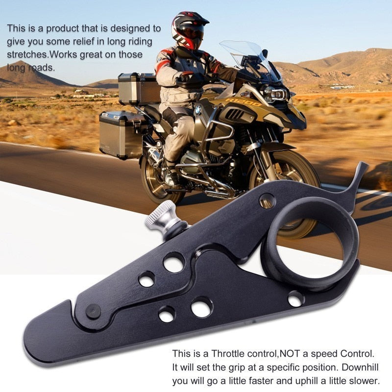 Universal Motorcycle Throttle Lock Cruise Control Clamp Aluminum Cruis –  pazoma